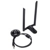Wireless Network Card 1200Mbps Long Range Dual Band Wireless USB