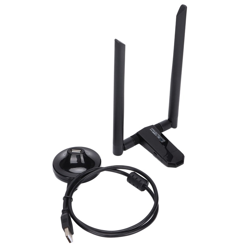 Wireless Network Card 1200Mbps Long Range Dual Band Wireless USB