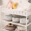 GRANNY SAYS Storage Baskets, 3-Pack Cotton Rope Blanket Basket, Baby