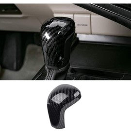 Reanna Sport Carbon Fiber Printed Car Shift Lever Cover Trim for Toyota Camry 2018-2025/Humble Corolla Avalon 2024-2019 (Carbon)