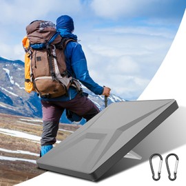 HMGES Silicone Cover for Starlink Mini, with 2 Carabiners,Soft Waterproof Protective Case,No Signal Blocking,Honeycomb Shock Absorption/Heat Dissipation-Grey