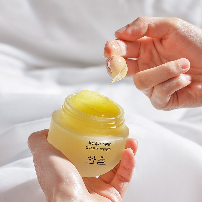 Hanyul Moonlight Yuja Sleeping Mask 70ml / Low-Irritation, Vitamin Sleeping