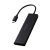 Elecom U3HC-H060BK USB Hub 6-in-1 USB-C Connection, USB C x