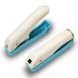 VSREI Handheld Hole Punch Mini Paper Punch with Soft Grip, Square/Square Shape, for Paper Labels Photo Clothing Ticket DIY School DIY Crafts Scrapbook Notebook Card Making - Square 6.4 mm