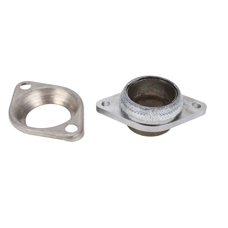 2.5in Donut Gasket with 2pcs Exhaust Manifold Flange for 2