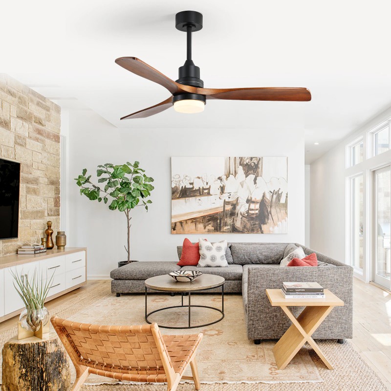 USA in Stock 52 Inch Ceiling Fan with Lights and