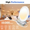 KUCSPP 2 Pack 6 Inch Ultra-Thin LED Recessed Ceiling Light