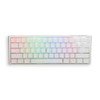 Ducky One 3 White 60% Mechanical Keyboard: Quack Mechanics Dampening,