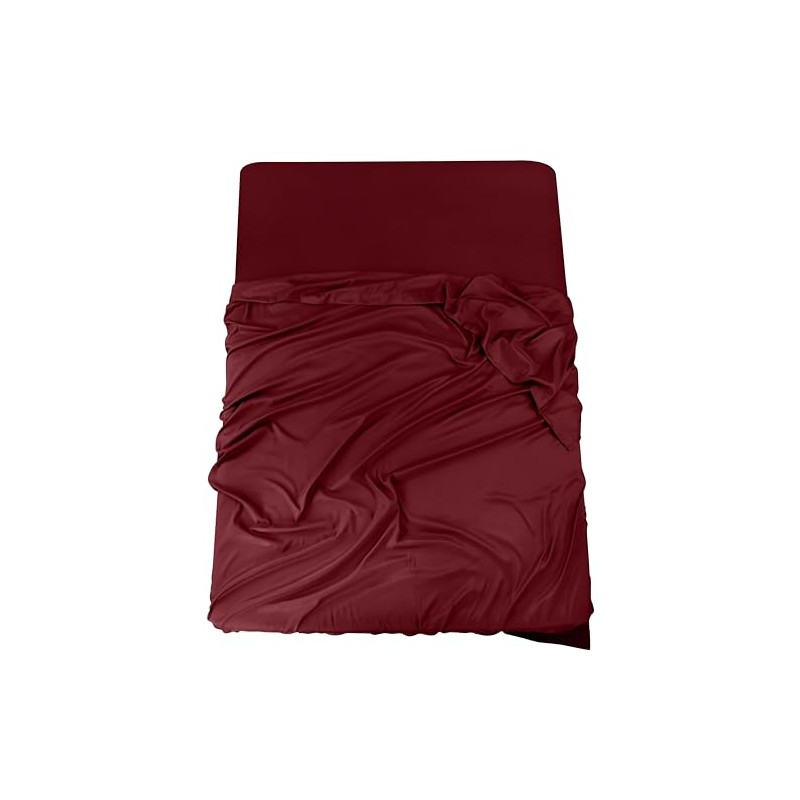 Utopia Bedding - Flat Sheet Double - Easy Care Soft