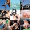 Shengsenfu Adjustable Hand Grip Strengthener Kit 7Piece Grip Strength Trainer