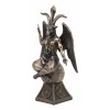Ebros Eliphaz Levi Sabbatic Goat Baphomet Statue 9.25"Tall Solve Coagula