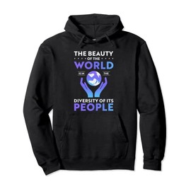 The beauty of the world or Left Political Pullover Hoodie