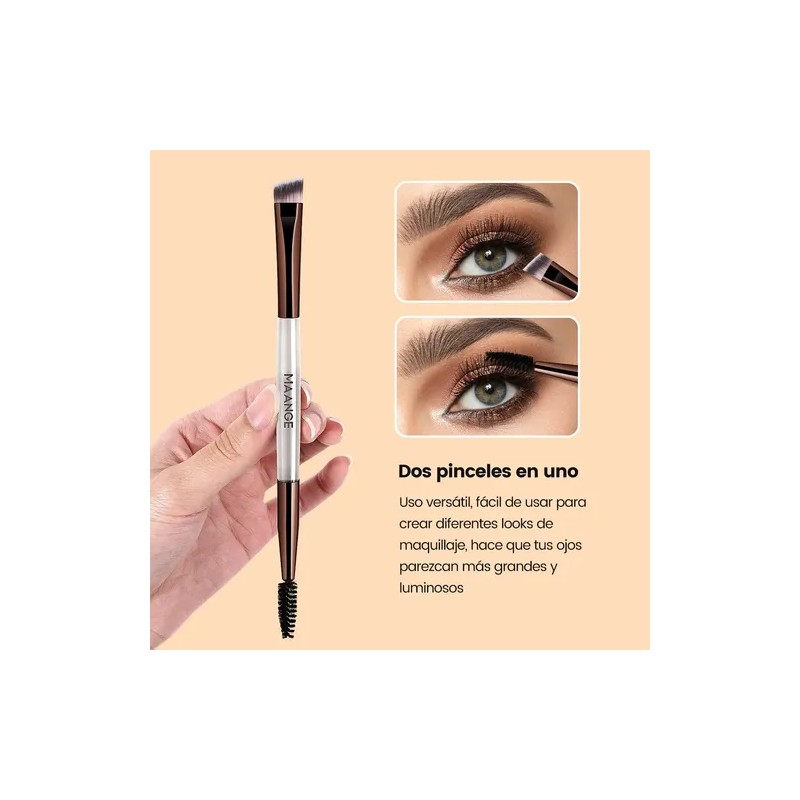 Set 8pzs Brochas De Maquillaje Profesional Suave De Doble Punta