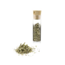 CanadianCat Company | Sample set for cat cushions and cat toys: catnip, valerian, eucalyptus leaves and gamander herb to fill, resealable