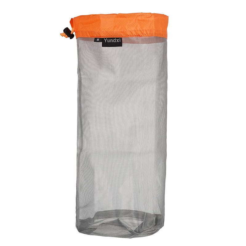 Yundxi Ultralight Ultra Stuff Sacks Set Mesh Drawstring Storage Bags