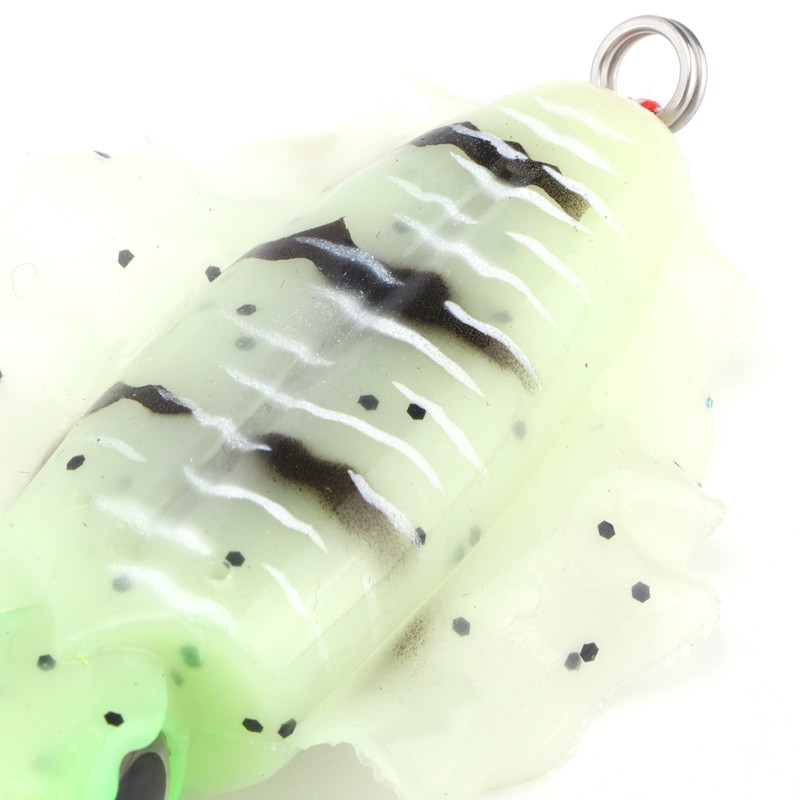 Fishing UV Squid Soft Lure Luminous Octopus Wobbler Bait Squid