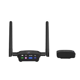 iCON Airmon UHF Wireless in-Ear Monitor System – 100m Range, 48/96kHz Audio, 9ms Latency, Rechargeable Transmitter + Receiver for Live Stage, Events, Tours, DJs, and Production Monitoring