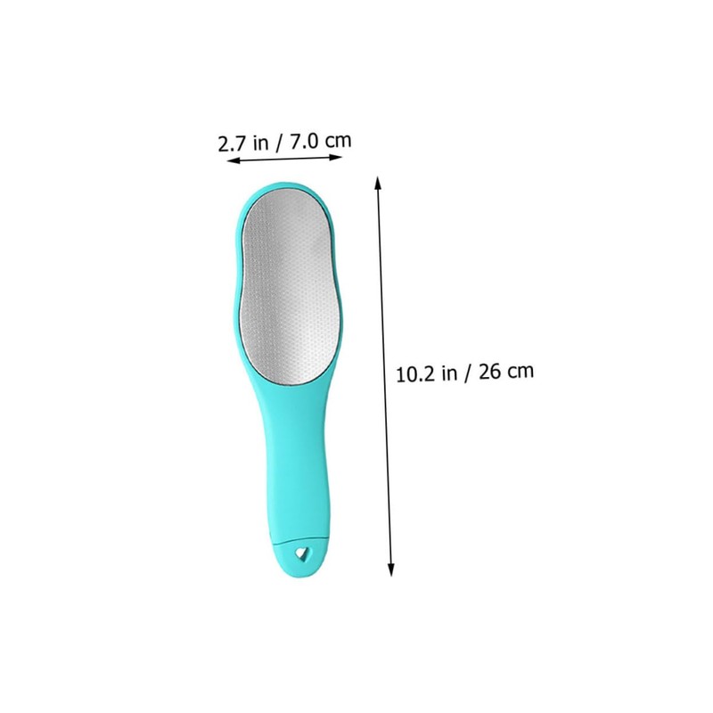 FOMIYES Double Sided Stainless Steel Foot Washboard Foot Callus Remover