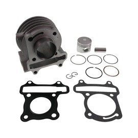 Cylinder Kit VANEZ GY6 50 CCM Compatible with Daelim Beagle, Explorer Formula OneJinlun JL50QT