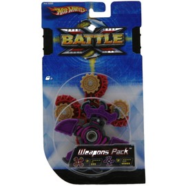Hot Wheels Battle X Weapons Pack Grinder 3 Weapon Missile 3 Weapon