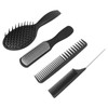 4pcs Multifunctional Hair Comb Set Tail Comb Tail Comb 9