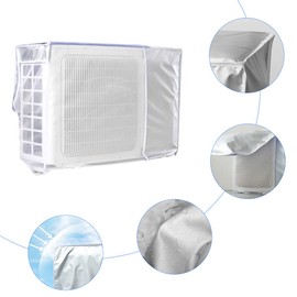 Outdoor Air Conditioner Cover, Anti-Dust, Anti-Snow, Outdoor Air Conditioning for Outdoor Use, Waterproof Air Conditioning, Air Conditioning, Dust Protection for Home, Outdoor (80 x 30 x 57 cm)