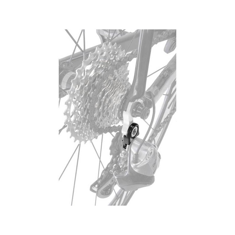 M-Wave Unisex Adult Ada Range Rear Derailleur Adapter, Black, Universal,