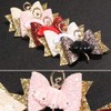 5-PCS Glitter Bow Hair Clips Ballet Girl Hair Bow Sequin