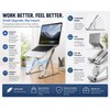 Aluminum Alloy Laptop Holder Stand Adjustable Foldable Notebook Cooler for
