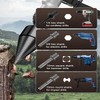 6 Pcs Wood Splitter Drill Bits Set, 42mm+32mm Firewood Log