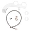 Bidet Attachment with Dual Nozzles Non Electric 7/8 Copper Tee