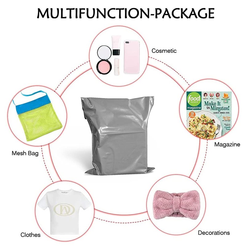 AKAR Strong Grey Poly Mailing Bags Envelopes Bags Small Size