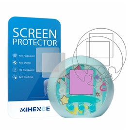 MIHENCE Screen Protector Compatible for ​​Punirunes Interactive Digital Toy, PET HD Screen + Panel Protective Film 2024 (2+2PCS)