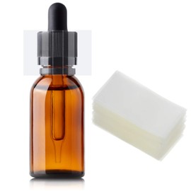 500 Pieces Shrink Wrap Perforated Bottle Shrink Bands Heat Shrink Wrap for Essential Oil Bottle, Dropper Bottle and Test Tube Bottle Cap (Clear, 1.8 x 0.9 Inch, Diameter 3/4 to 1 Inch)