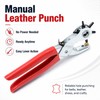Leather Hole Punch Pliers for Belts & Crafts – 6-Position