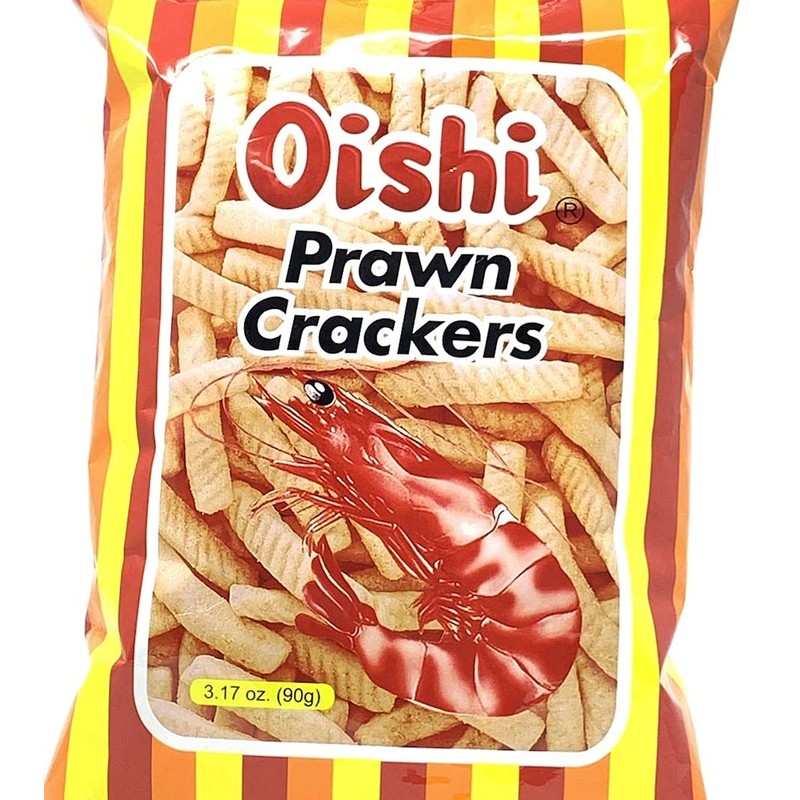 OISHI Prawn Crackers (3.17oz/ 90g)