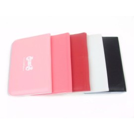 The Doli Pack 5 Mix color Business Card Holder 12 card slots PU leather wallet