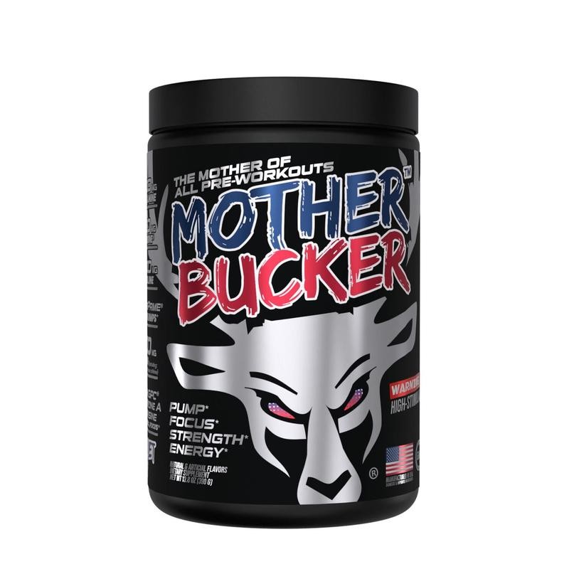 Bucked Up MotherBucker Pre Workout Supplement Healthcare Dietary:_Orange