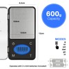 Smart Weigh ZIP600 Ultra Slim Digital Pocket Scale 600g by