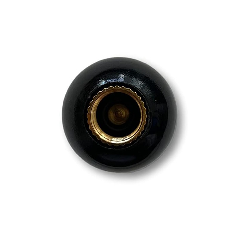 KUSTOM66 Keyring 8 Ball Black, black, Classic