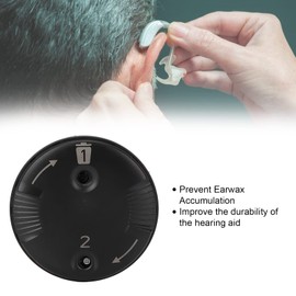 Hearing Aid Ear,1 Wax Guard Professional Portable Cerumen Filter Baffle Accessory for Phonak Hearing Aid