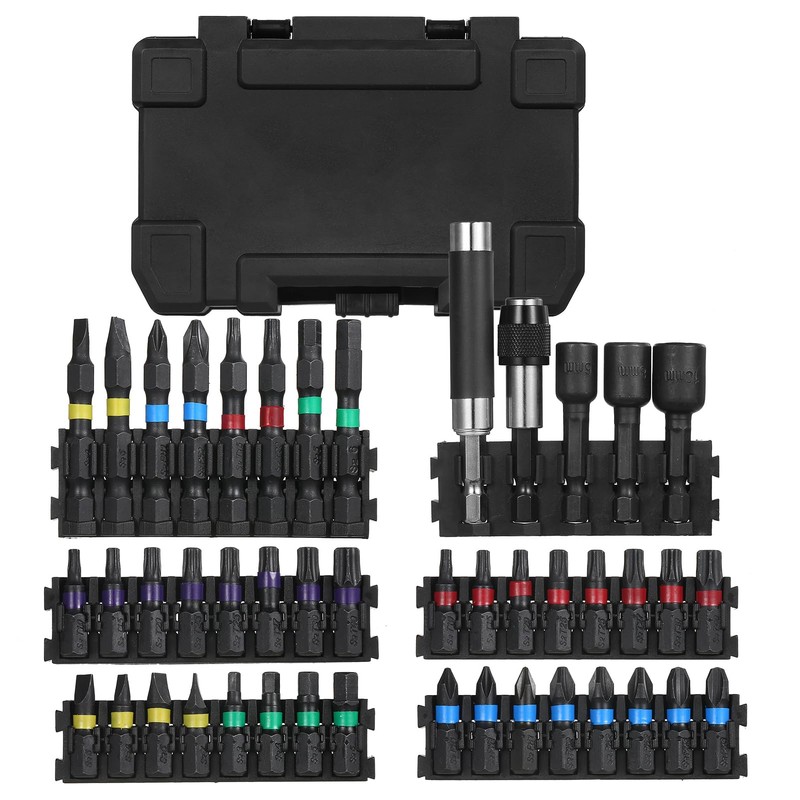 Drill and Screwdriver Bit Set, Weytoll 45PCS Drill Bit Set
