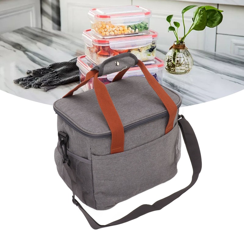 Large Lunch Bag Thickening Waterproof Heat Insulation Leakproof Freezable Cooler