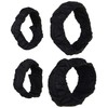 Kowa Corporation SR-140B Wheelchair Tire Raku Cover, Black, 14"