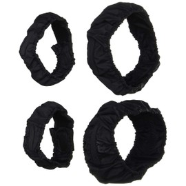 Kowa Corporation SR-140B Wheelchair Tire Raku Cover, Black, 14"