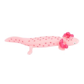 Kisangel Salamander Model Small Lizards Miniature Figure Simulated Salamander Figurine Collectible Ornament Model Realistic Statue Decoration Figurines Ornament Plastic Pink