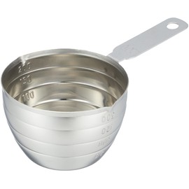 Pearl Metal CC-1523 Measuring Cup, 6.8 fl oz (200 ml), Stainless Steel
