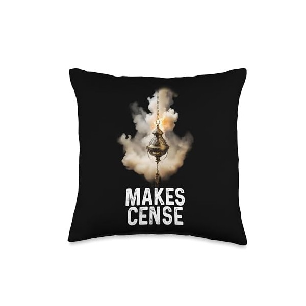 Thurible Traditional Latin Mass Catholic Throw Pillow