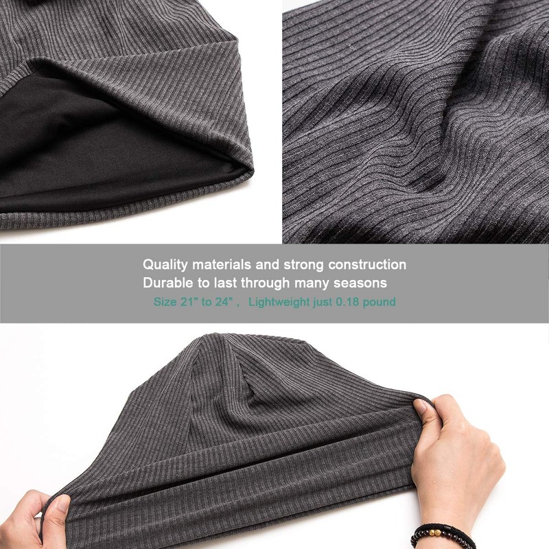 SD SHADOW DOMAIN Gorro Moderno y Elegante de Tela de
