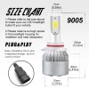 SHENKENUO 6X LED headlight bulbs High LOW Beam Fog Light